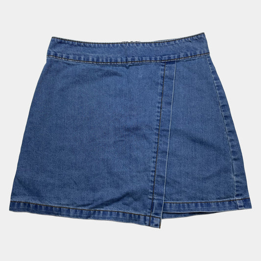 Blauer Jeansrock von F&F, Größe 12–13 Jahre (158) – front