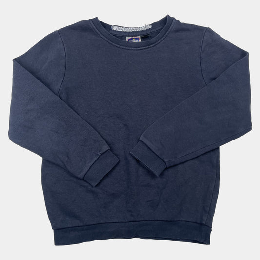 Dunkelblaues Kinder-Sweatshirt von Smart Start in Größe 122/128 – front