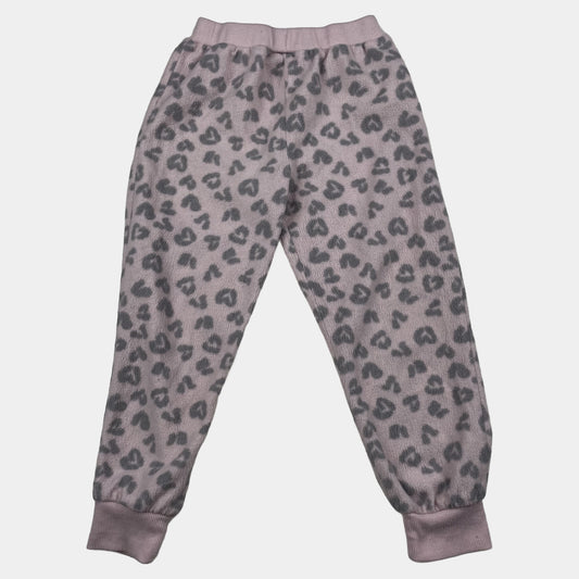 Rosa Hose mit Leopardenmuster Größe 4-5 Jahre