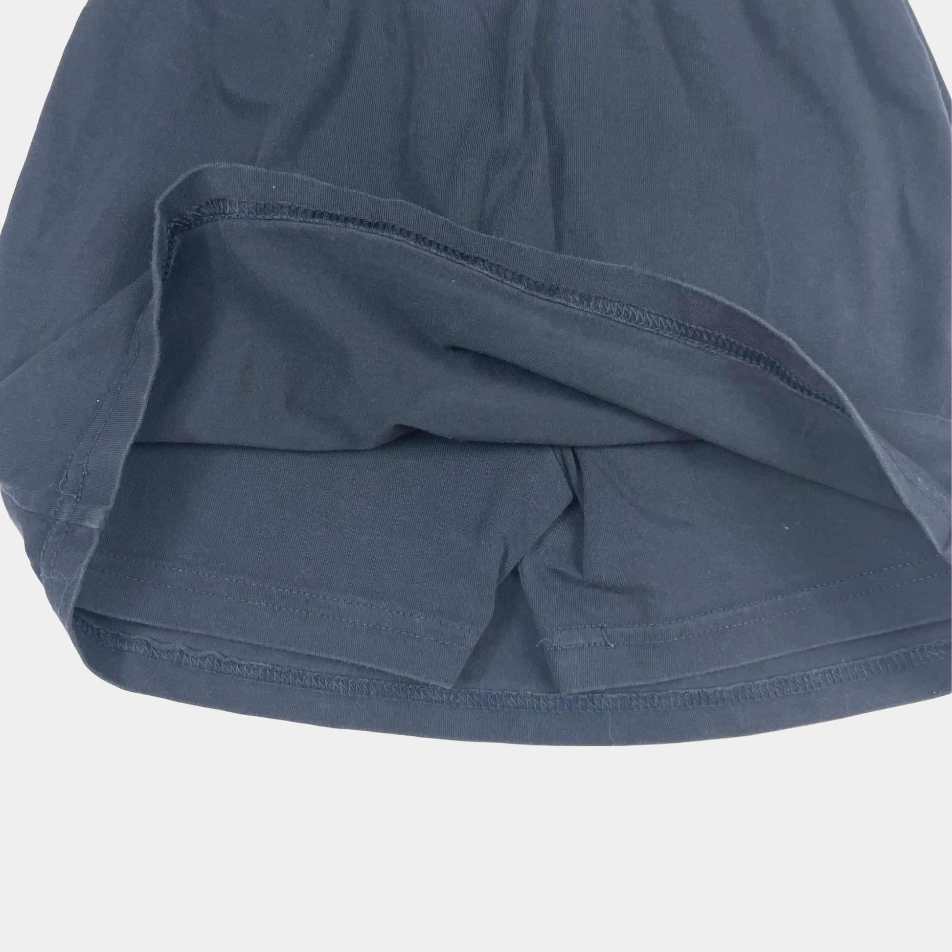 Dunkelblauer Rock mit elastischem Bund für Mädchen, Größe 8 Jahre – detail