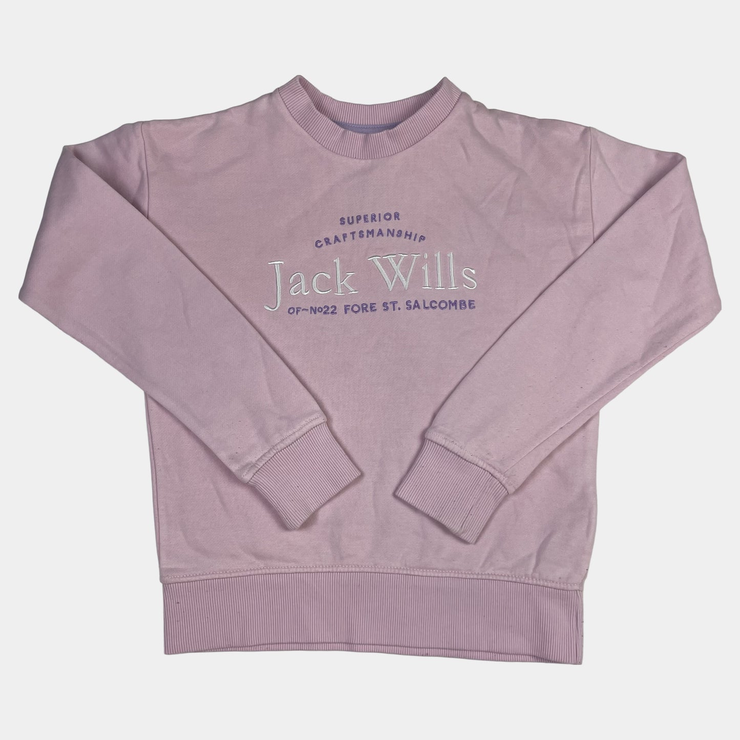 Rosa Sweatshirt mit Logo-Aufdruck – front