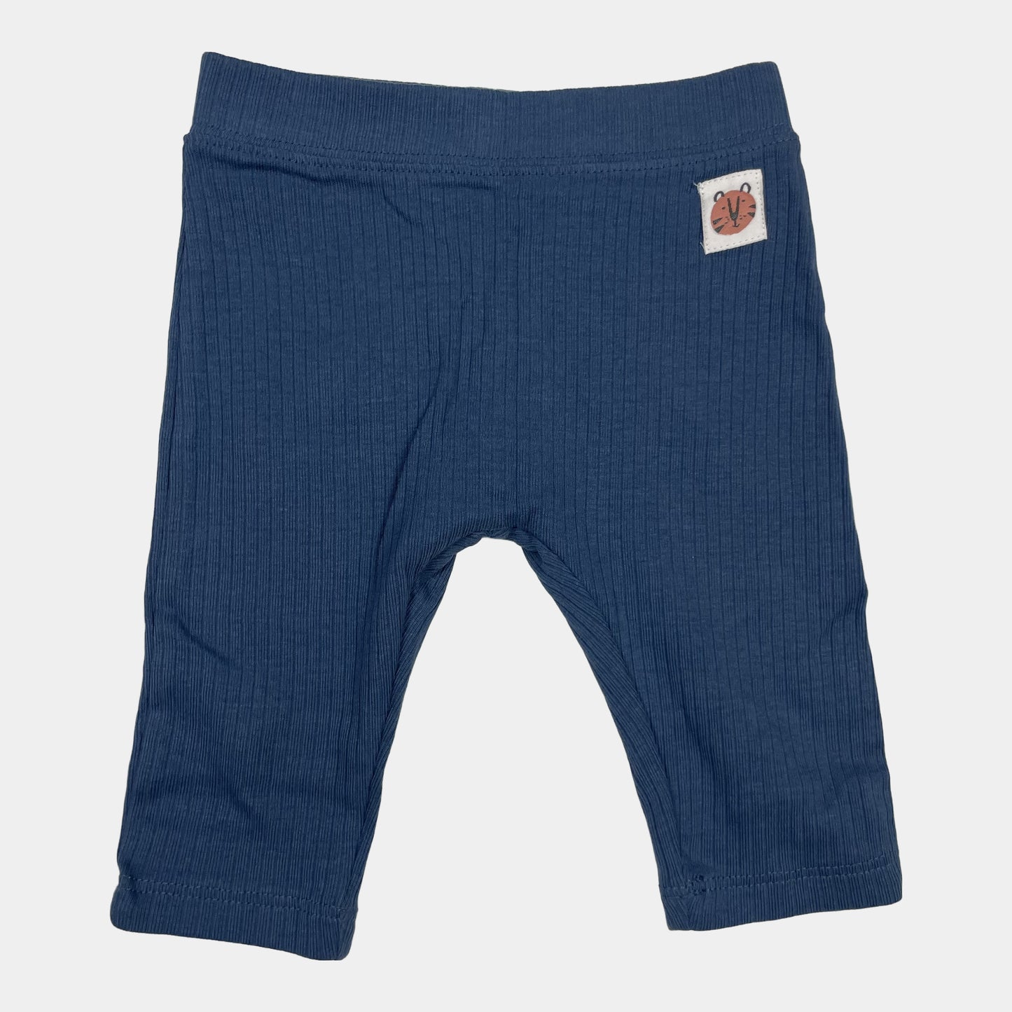 Blaue Leggings für Babys mit Tiermotiv – front