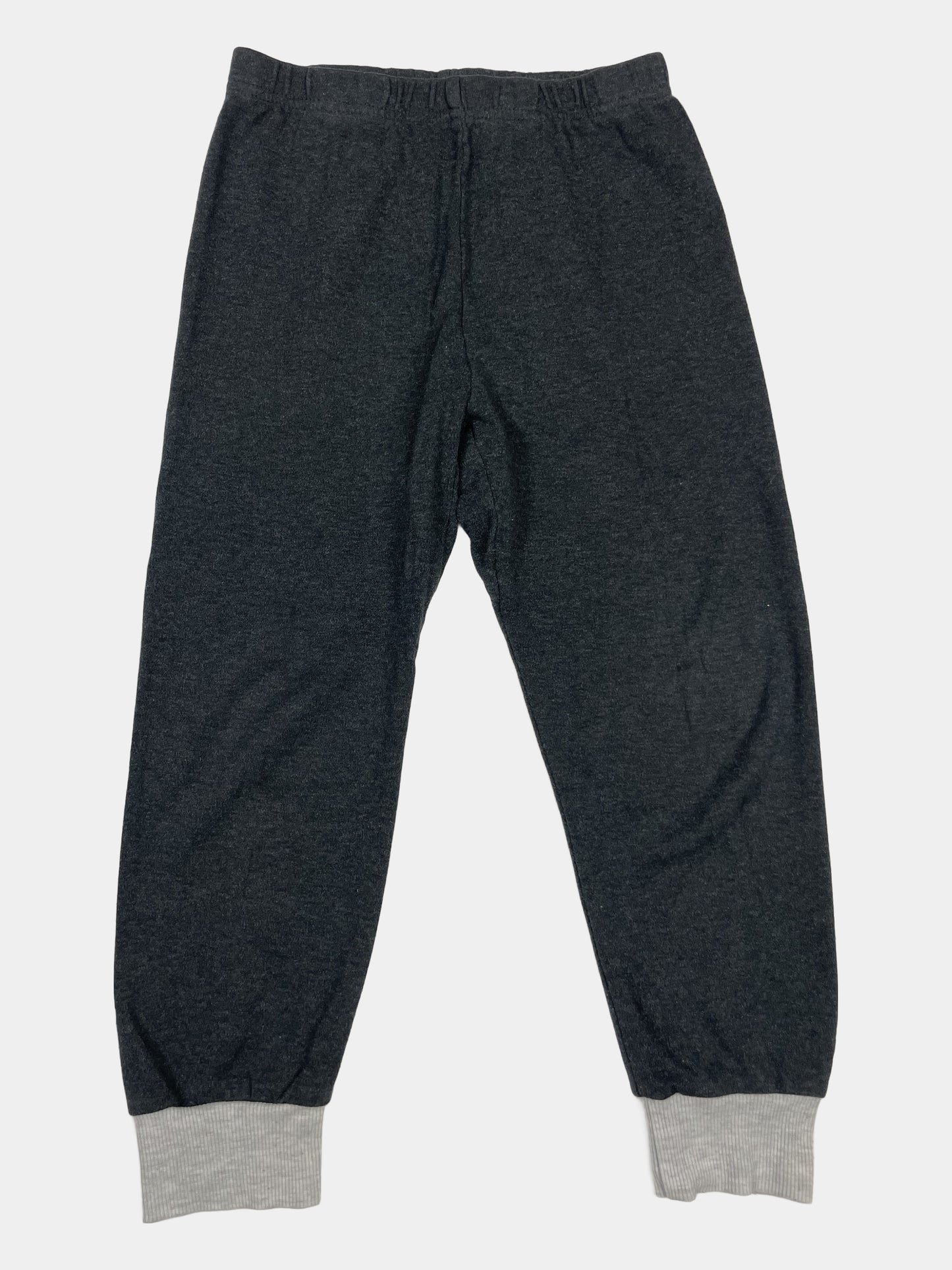 Graue Schlafanzughose mit gerippten Bündchen für Jungs, Größe 6 Jahre – front