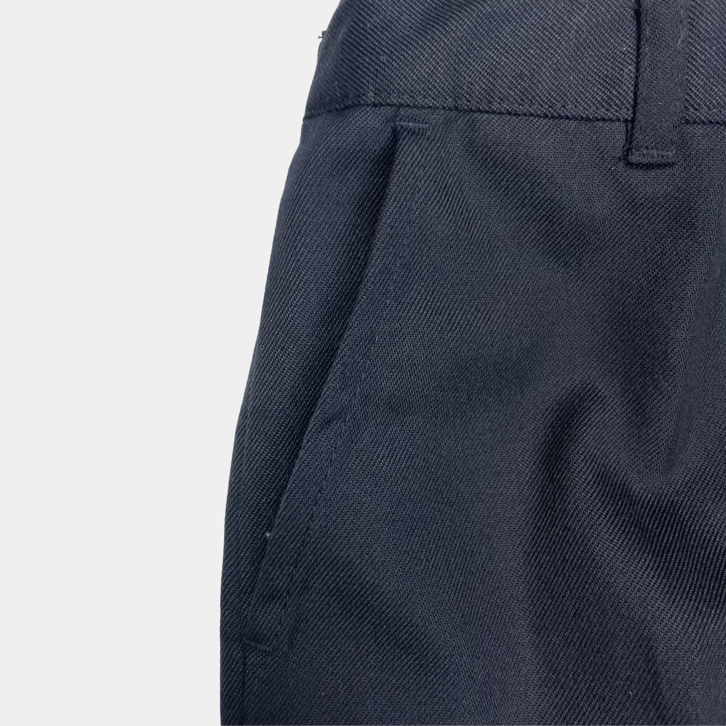 Dunkelblaue Hose mit geradem Schnitt für Jungen, Größe 6–7 Jahre (ca. 116-122 cm). – pocket