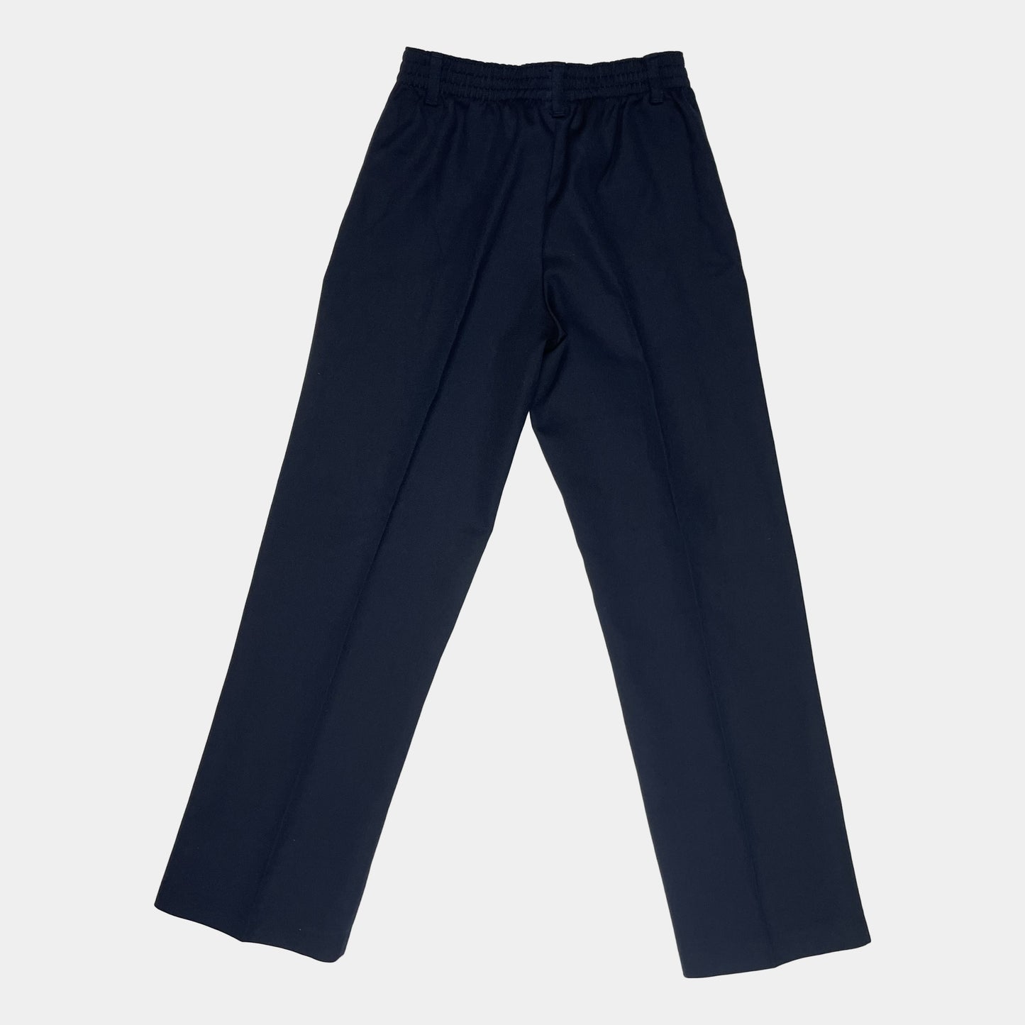 Dunkelblaue Hose mit geradem Schnitt für Jungen, Größe 6–7 Jahre (ca. 116-122 cm). – back