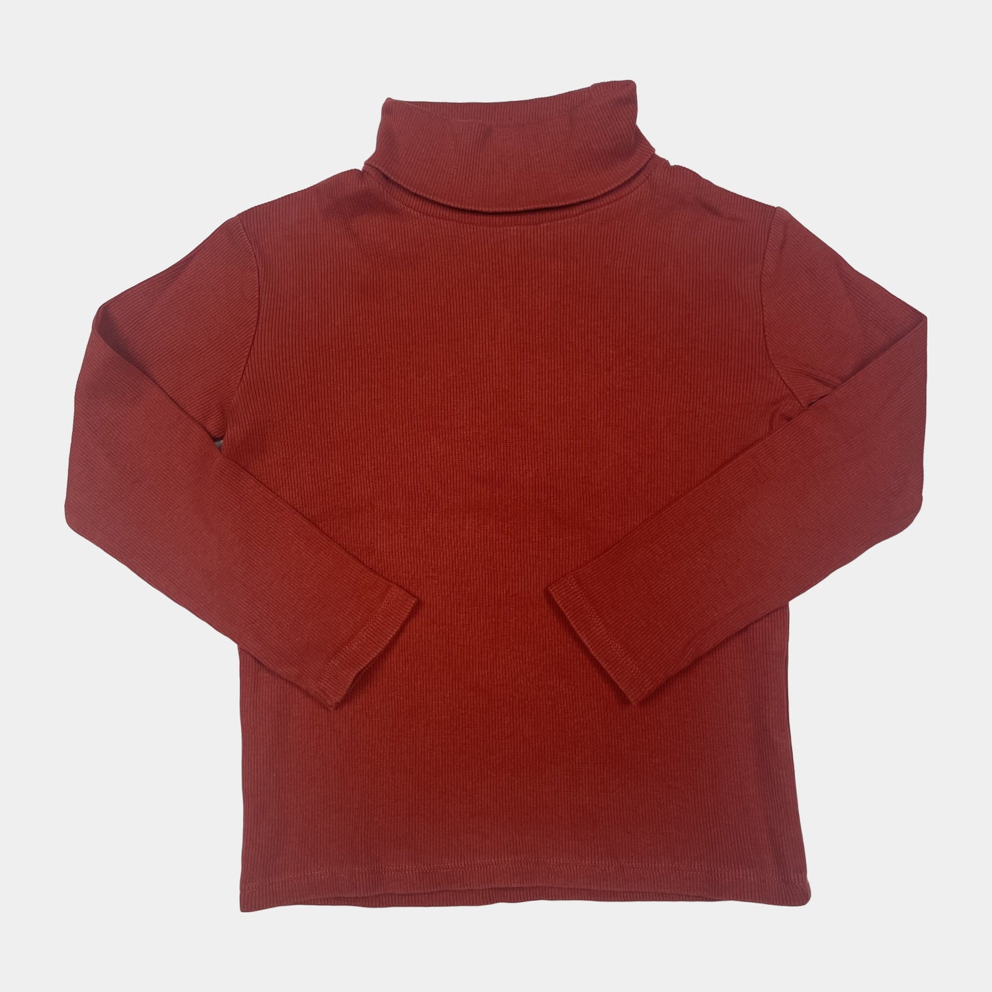Roter Rollkragenpullover für Kinder, Größe 6, von Mieux by Gemo. – front