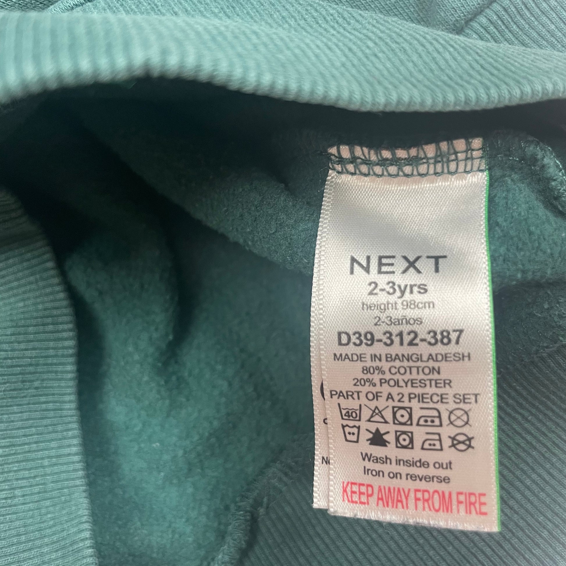 Grüner Pullover für Kinder, Größe 2–3 Jahre von Next – label