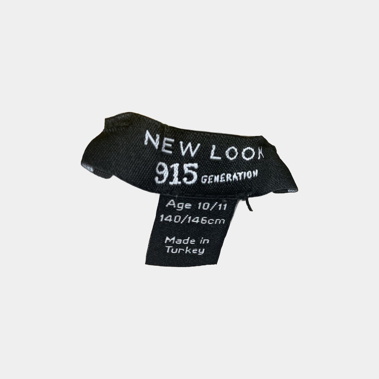 Karierter Rock in Gelb und Schwarz mit Reißverschluss hinten, Größe 10/11 Jahre – label