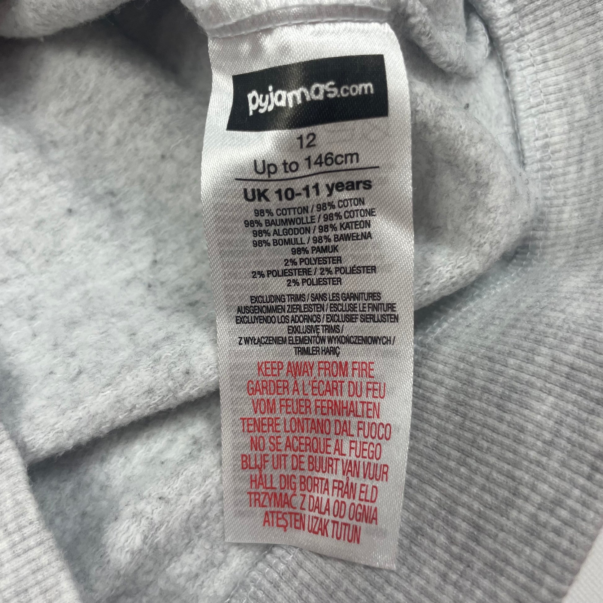 Grauer Pullover mit Kapuze und Disney-Stitch-Logo-Aufdruck – logo