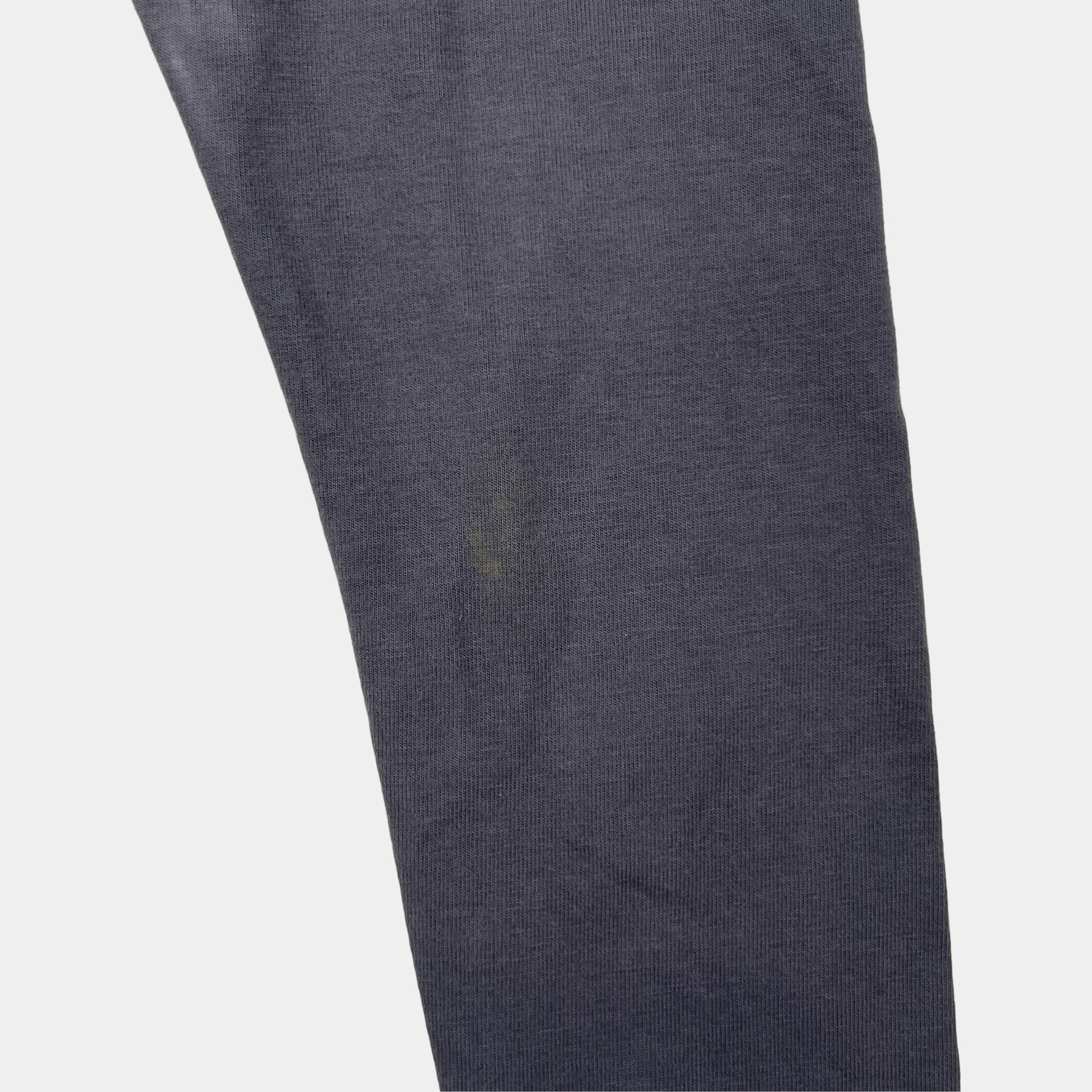 Graue Leggings aus Baumwolle mit elastischem Bund. – detail