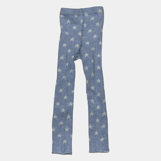 Blaue Leggings mit Sternenmuster von Minoti, Größe 12-24 Monate, 80-92 cm. – front
