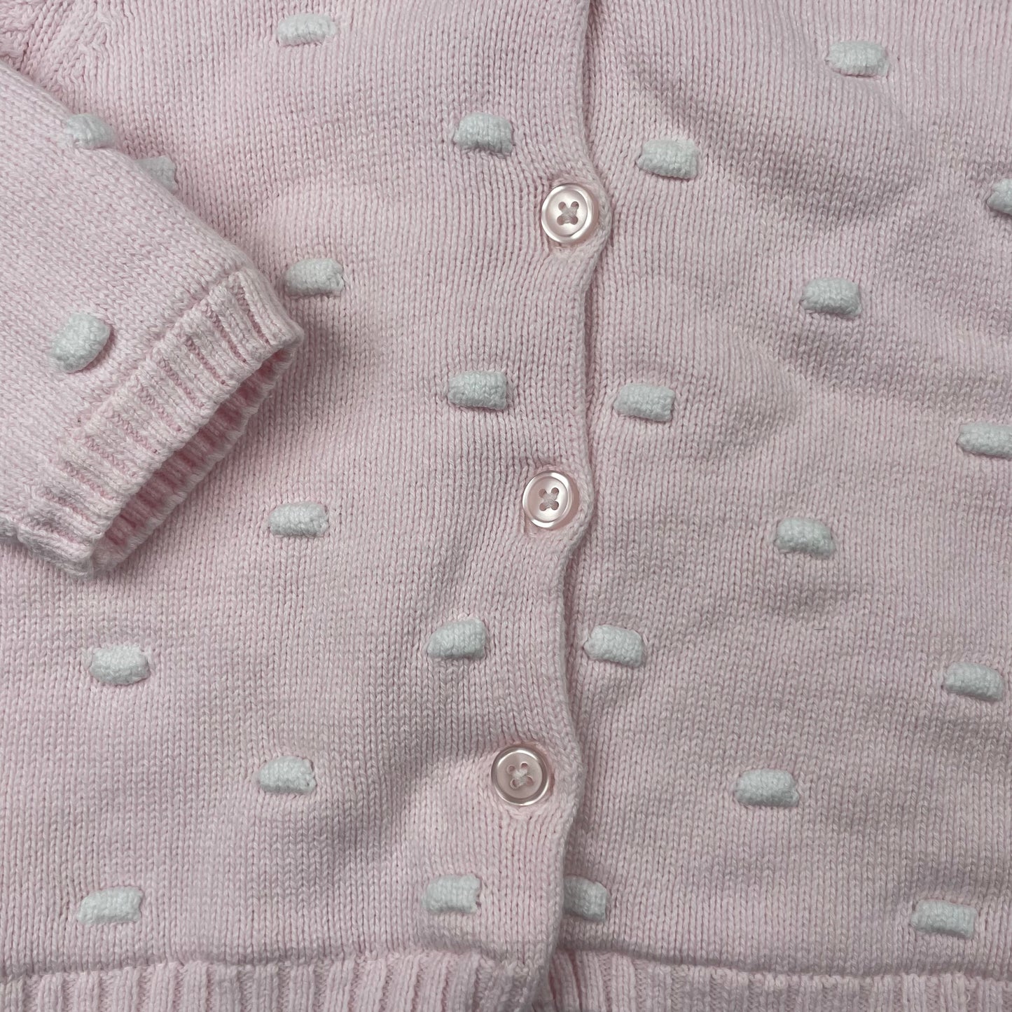 Rosa Kapuzenjacke mit Ohren und Fleece-Innenfutter – detail