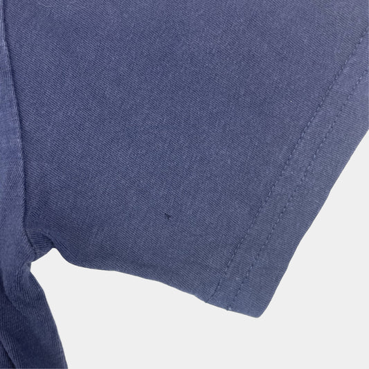 Blaues T-Shirt mit Adlerdesign und kurzärmlig, Polo Ralph Lauren, Größe 140 – sleeve