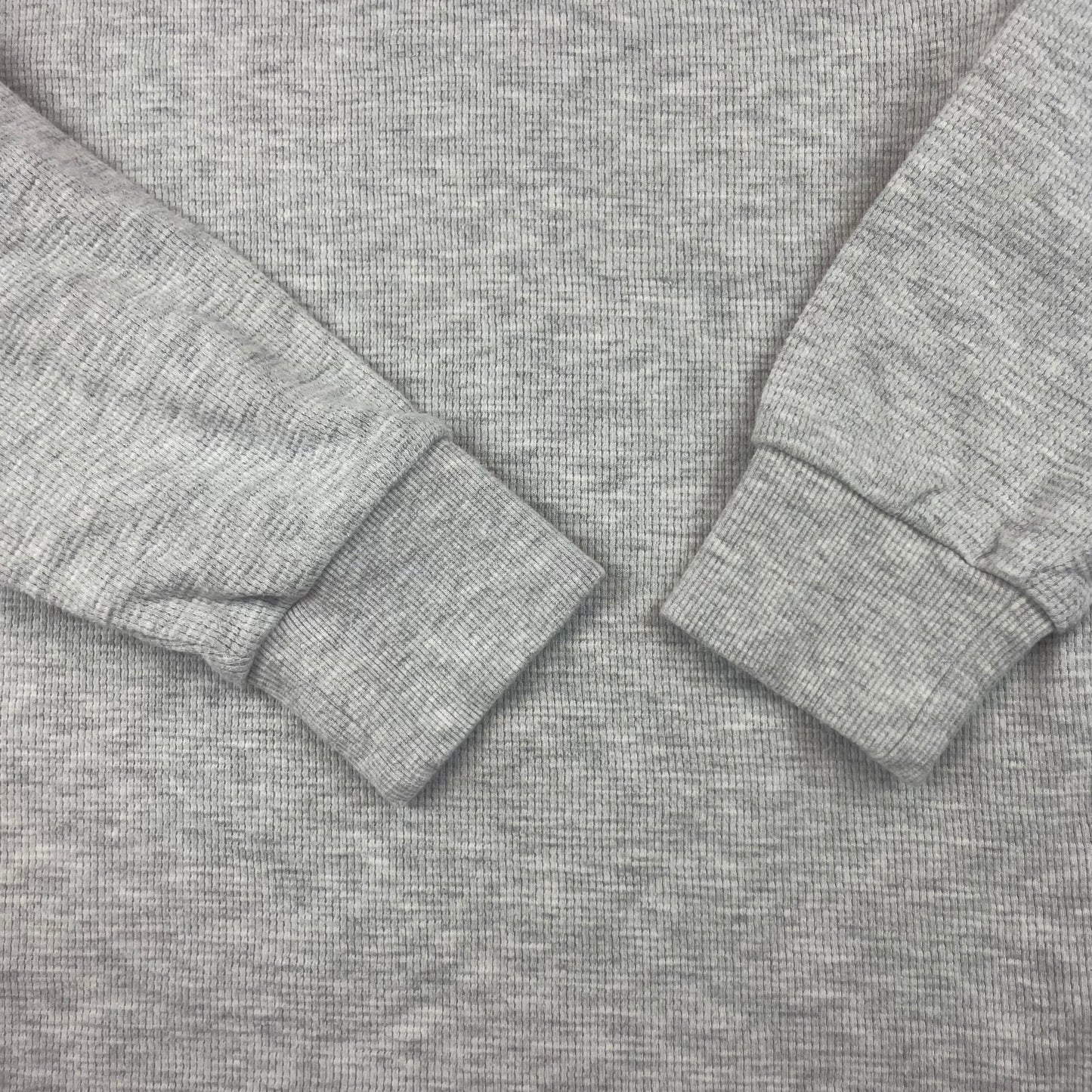 Graues Langarmshirt aus Baumwolle für Kinder, Größe 7 Jahre – detail