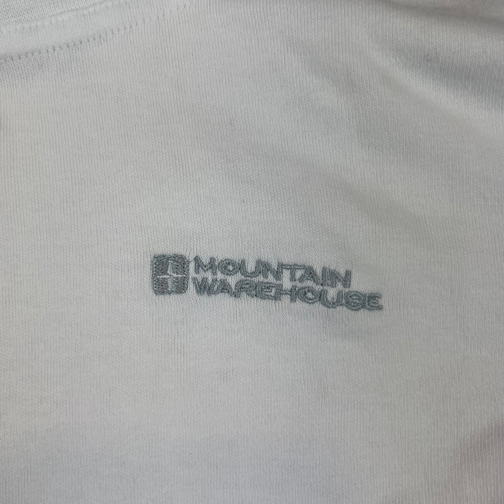Weißer Pullover mit Rollkragen von Mountain Warehouse für Kinder, Größe 9-10 Jahre – collar