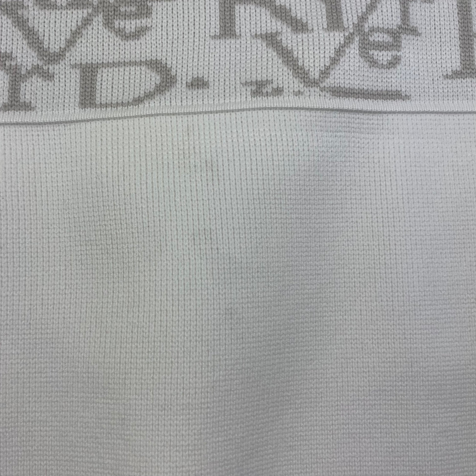 Weißes Zip-Poloshirt für Kinder, Größe 9-10 Jahre – fabric