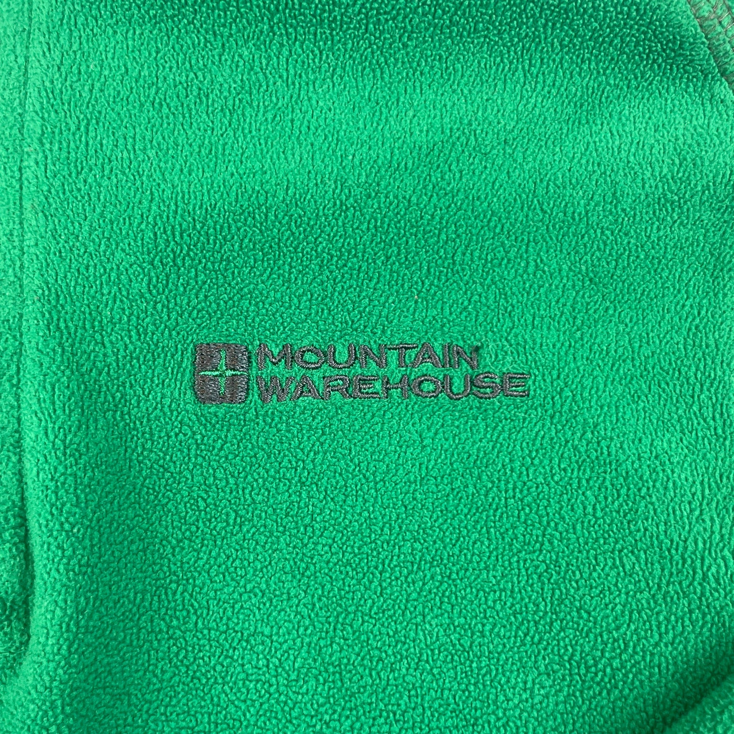 Grüner Mountain Warehouse Fleece-Pullover für Kinder – logo