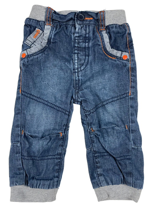 George Baby Jungen Jeanshose, Denim, 6–9 Monate – front