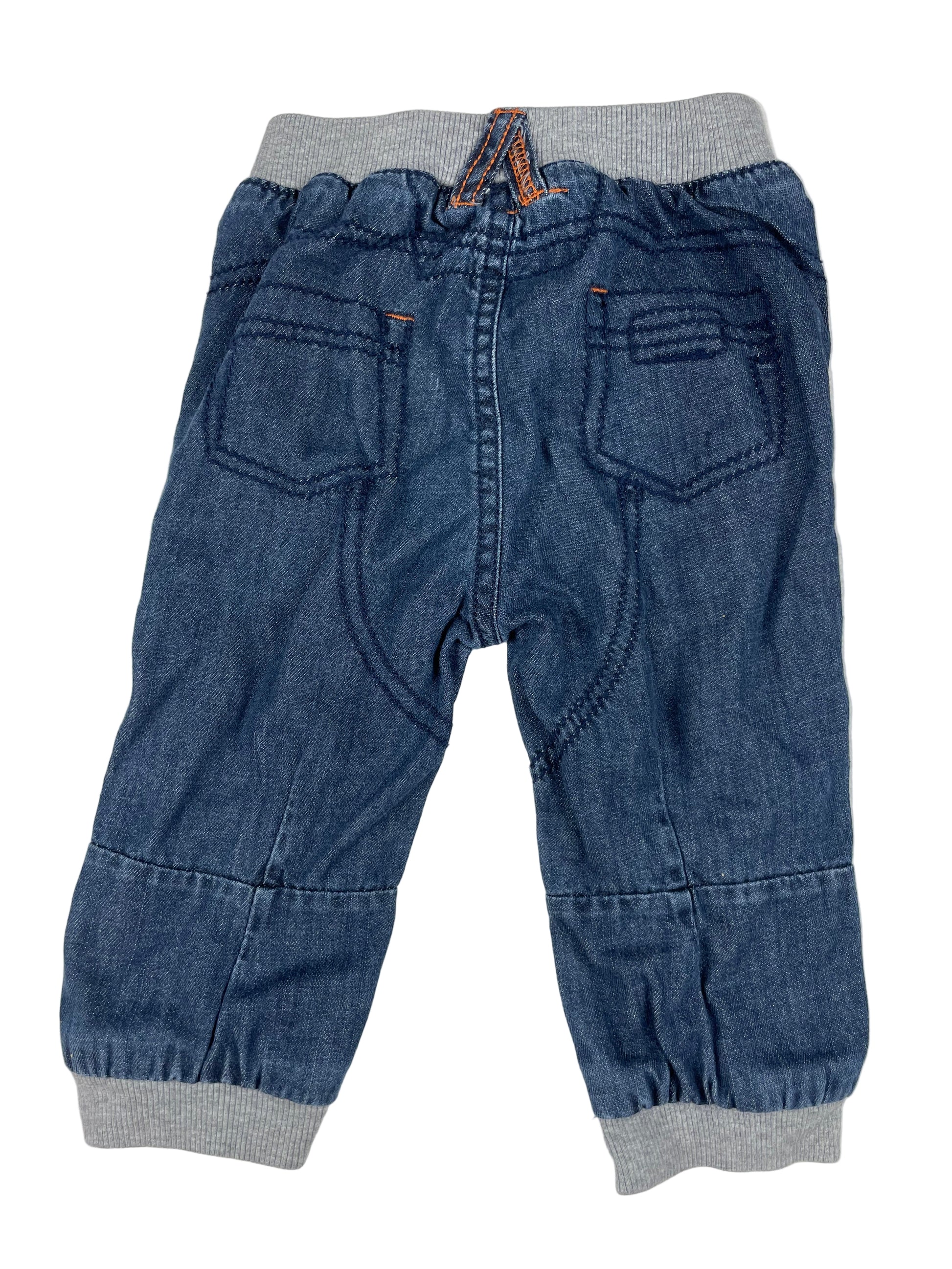 George Baby Jungen Jeanshose, Denim, 6–9 Monate – back