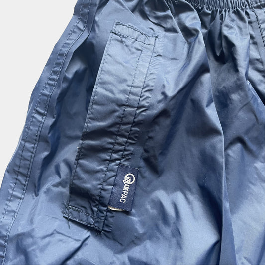 Dunkelblaue Trespass-Regenhose für Kinder, 9/10 Jahre – pocket