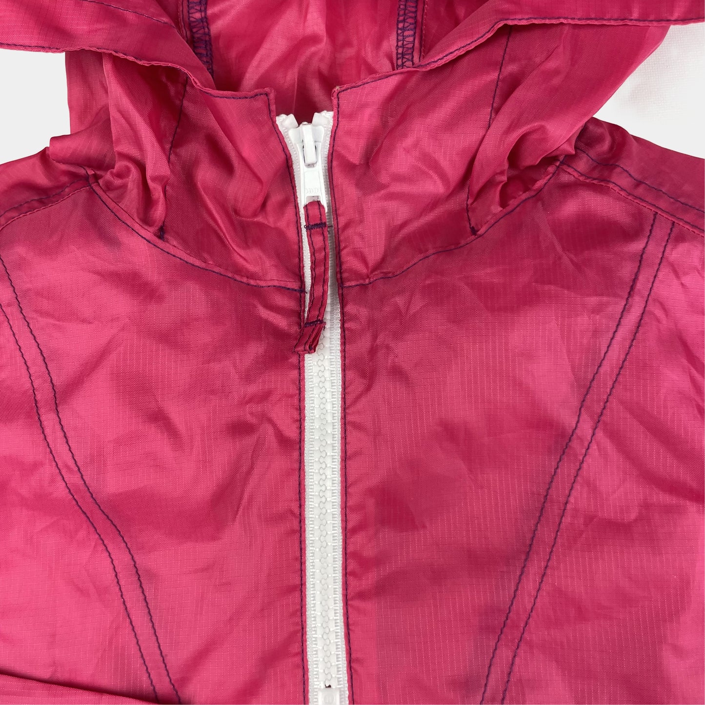 Pinke Regenjacke mit Kapuze von F&F für Kinder  – zip
