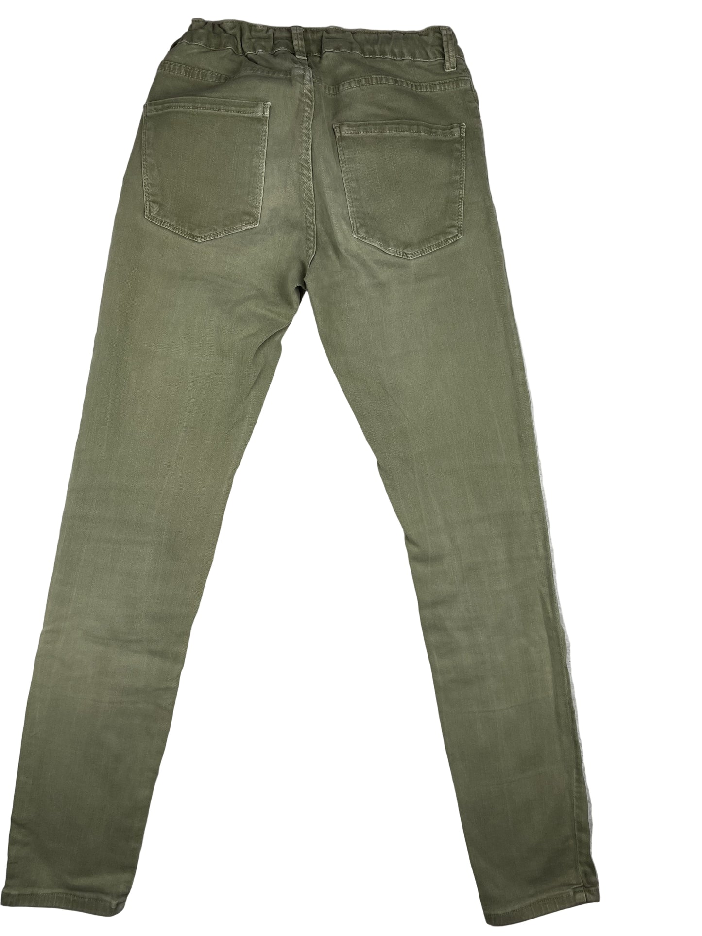 Khakifarbene Zara Girls Hose, Größe 164 – back