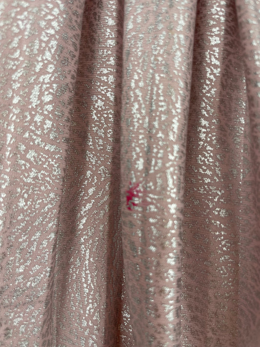 Rosa glitzernder Faltenrock von Tu, Größe 116 (6 Jahre) – detail