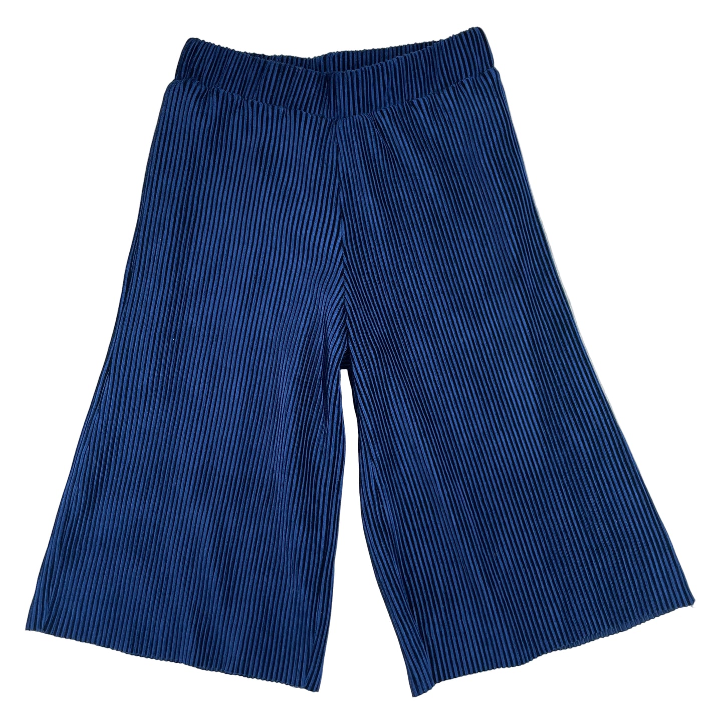 Blaue plissierte Culotte-Hose von Tu, Größe 2-3 Jahre – front