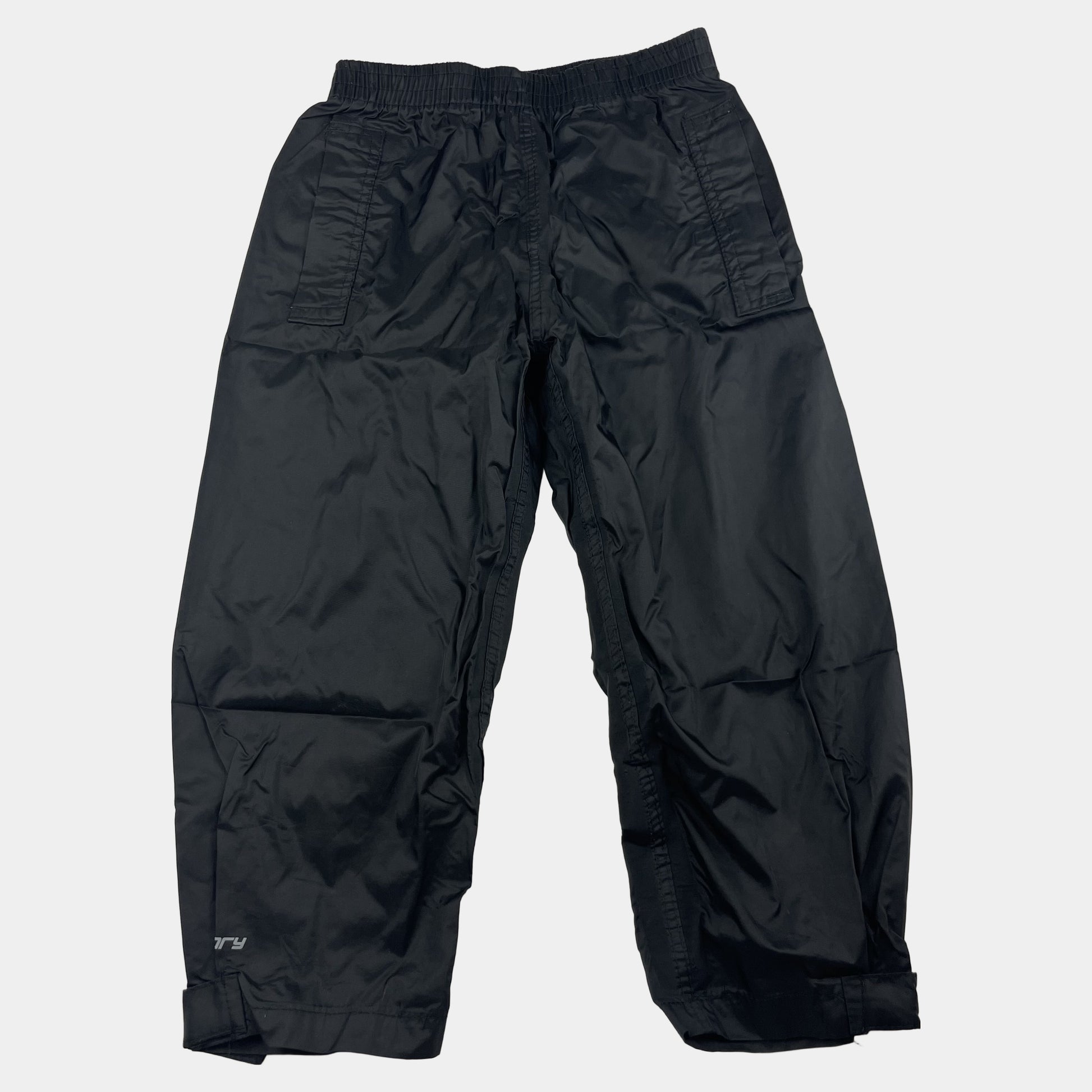 Schwarze wasserdichte Schneehose von Mountain Warehouse für Kinder, Größe 3-4 Jahre – front