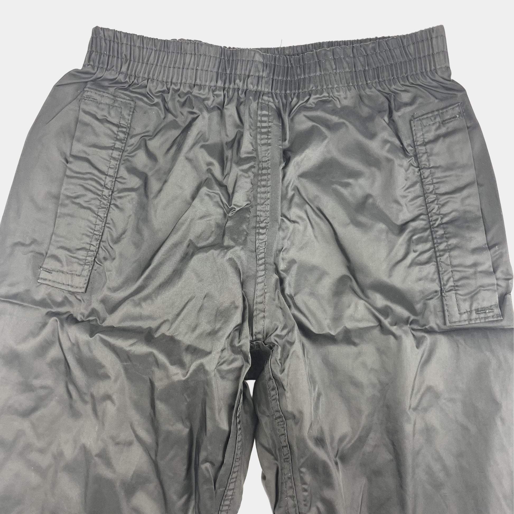 Schwarze wasserdichte Schneehose von Mountain Warehouse für Kinder, Größe 3-4 Jahre – pocket