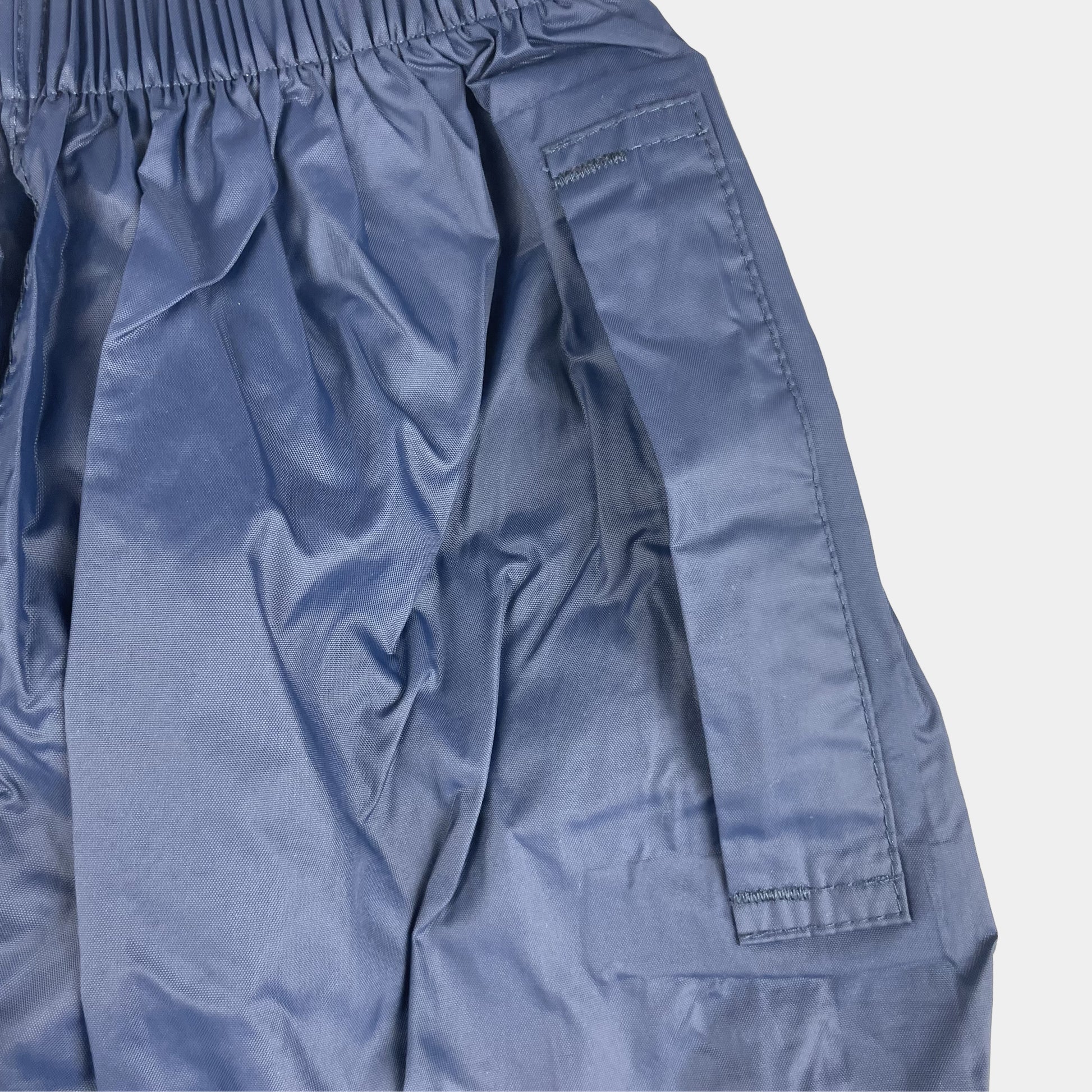 Regenhose von Regatta in Blau, Größe 116, mit elastischem Bund – pocket