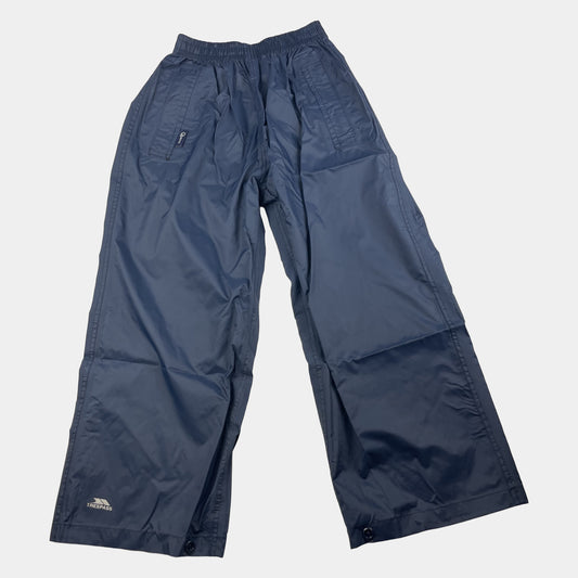 Blaue Trespass Regenhose für Kinder 5-6 Jahre – front
