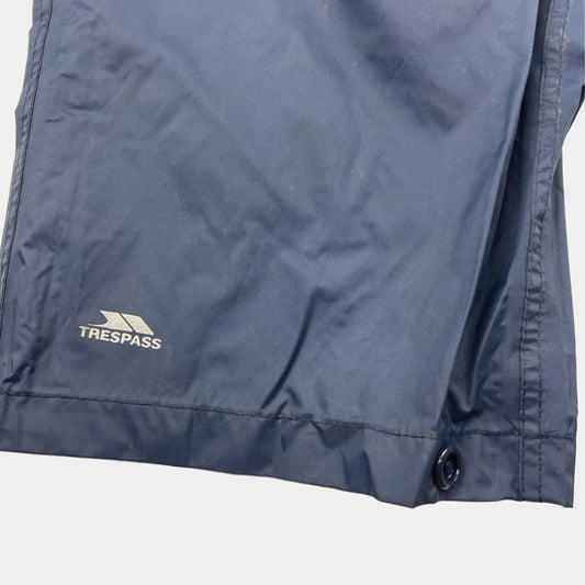 Blaue Trespass Regenhose für Kinder 5-6 Jahre – detail