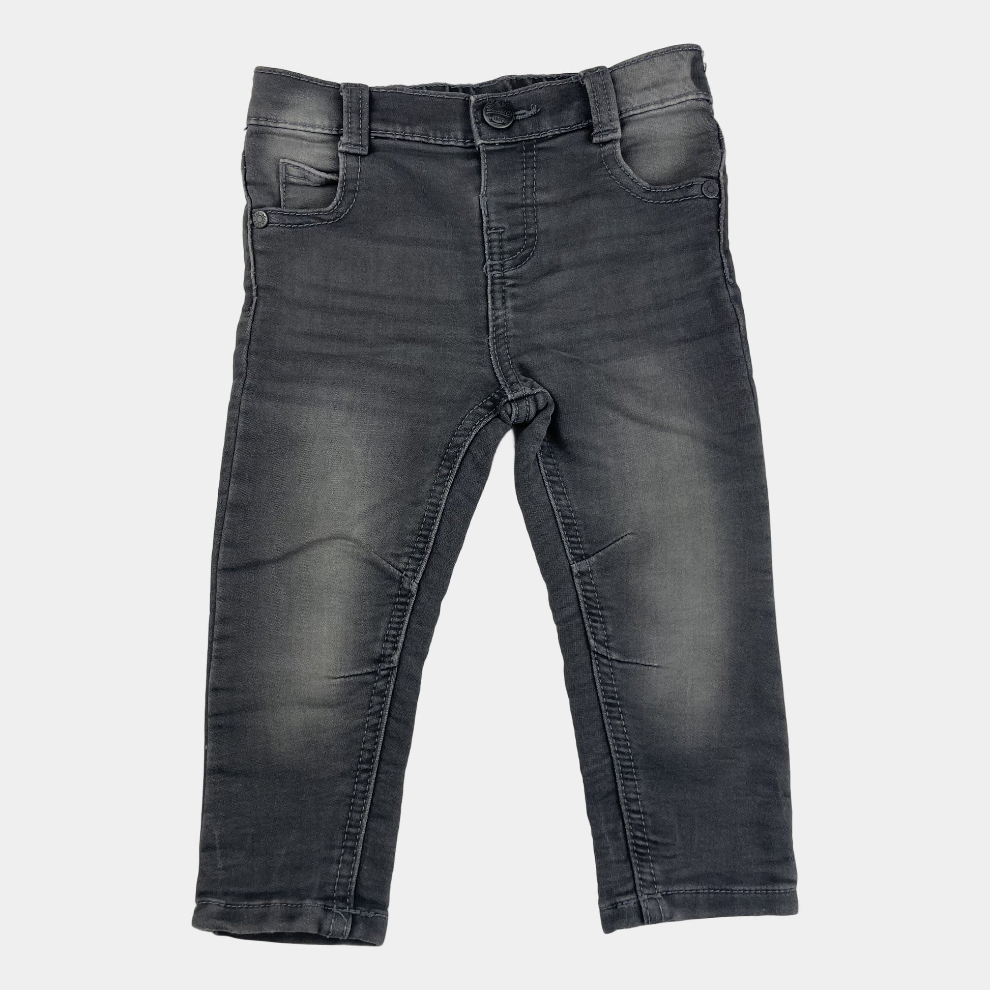 Graue Denim-Hose für Kinder, Größe 104, Zustand sehr gut