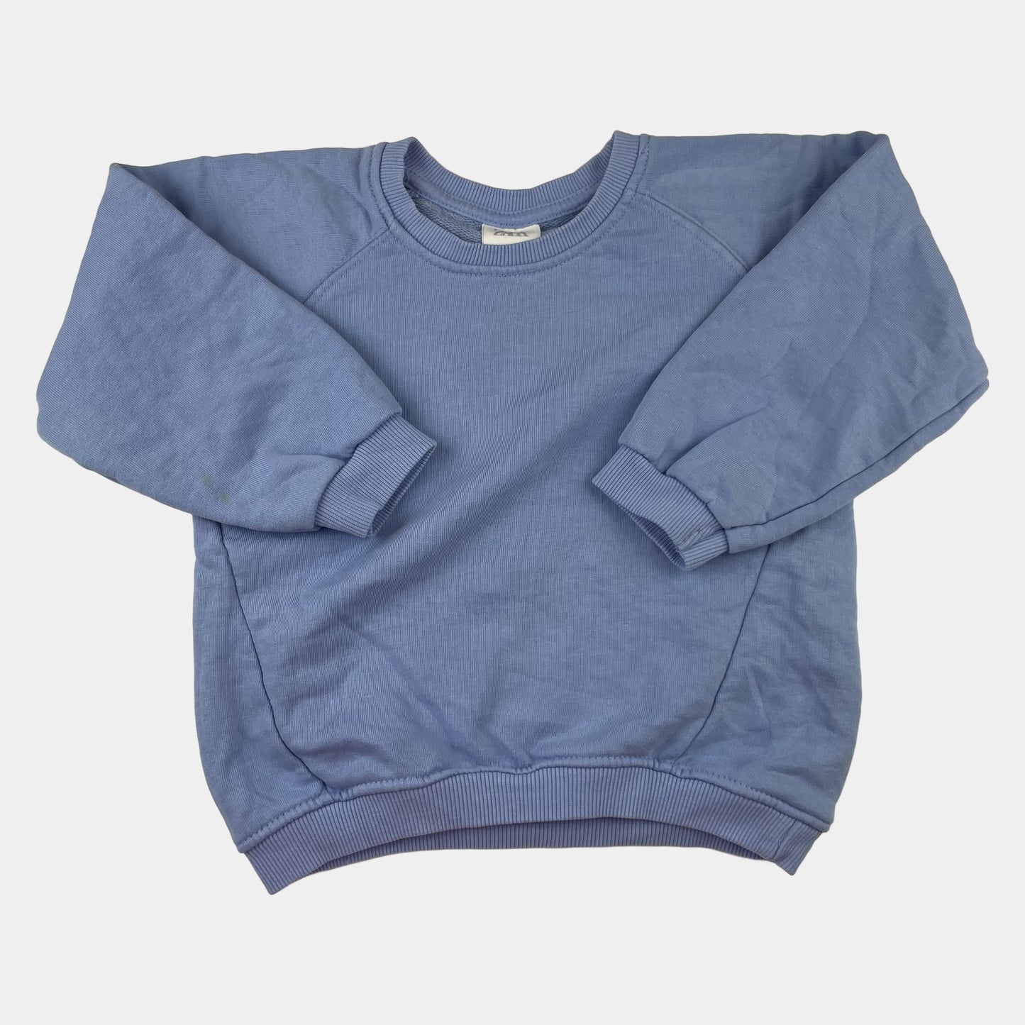 Blauer Kinderpullover mit langen Ärmeln von Zara, Größe 3-4 Jahre – front