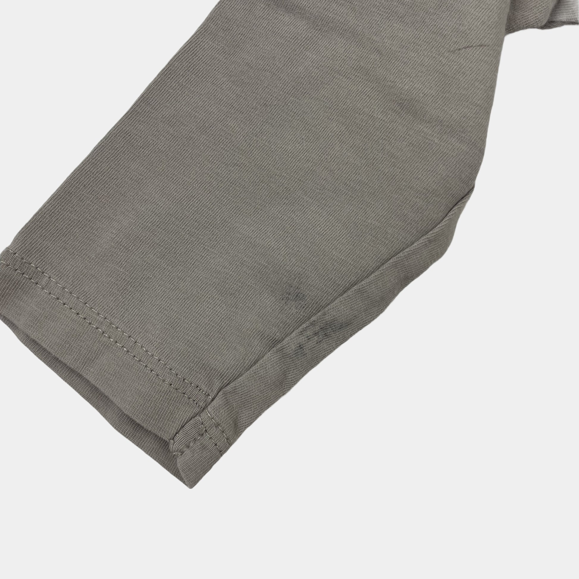 Taupefarbenes Langarmshirt mit Elch-Motiv von George, Größe 2-3 Jahre, Baumwolle – sleeve