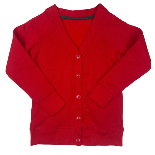 Rote Cardigan von M&S, Größe 4–5 Jahre (110) – front