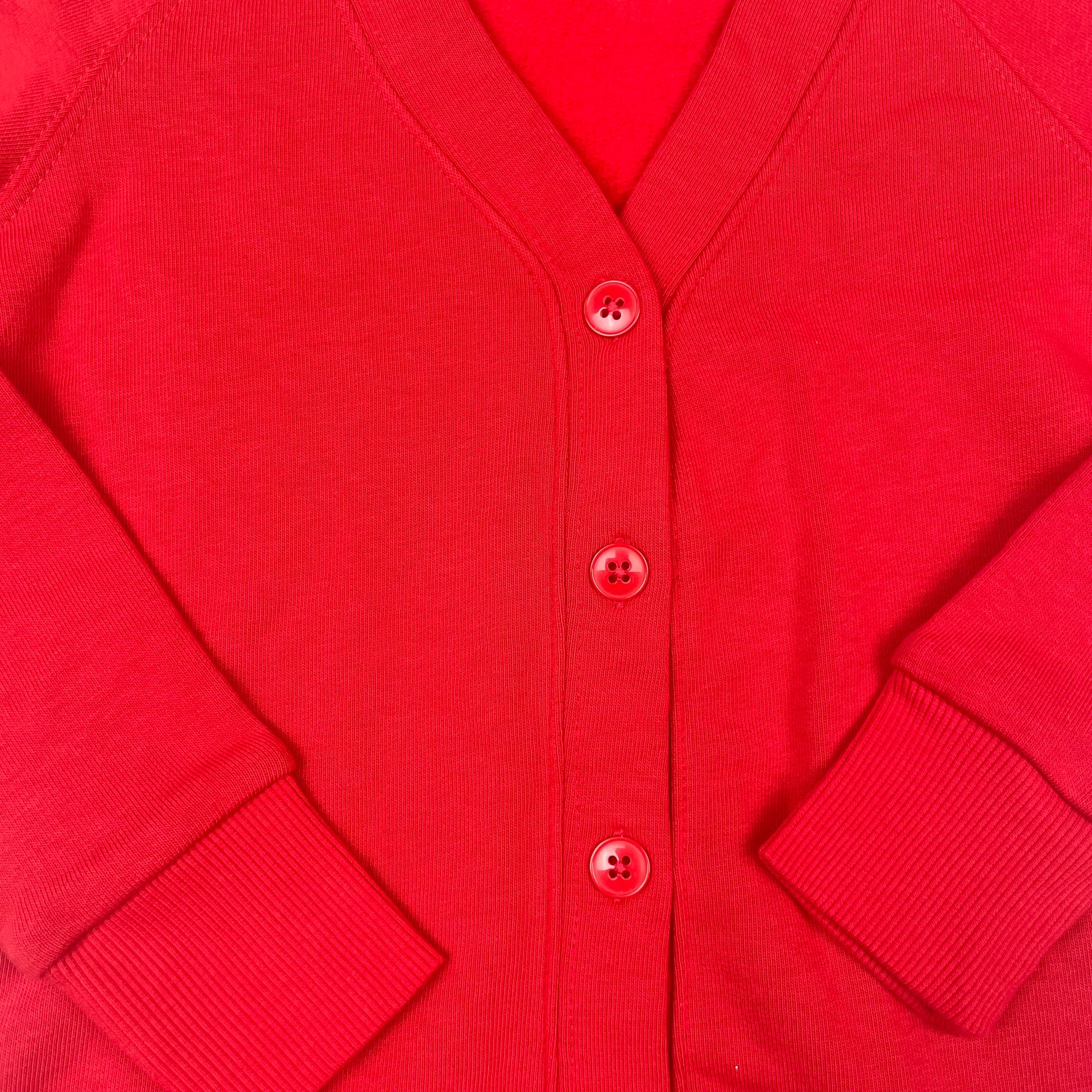 Rote Cardigan von M&S, Größe 4–5 Jahre (110) – detail